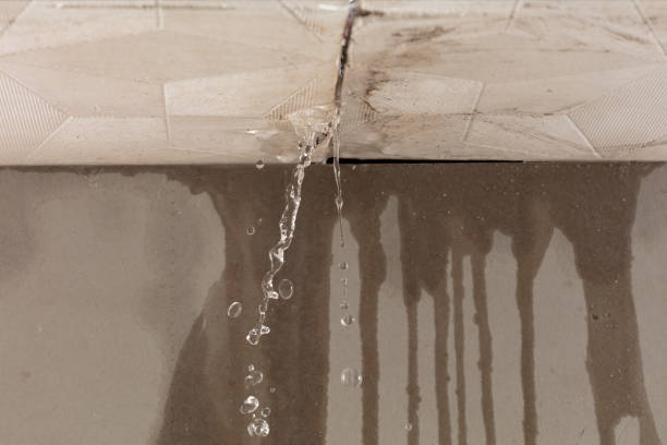Professional Sewage Cleanup technician working in Whitewater, KS